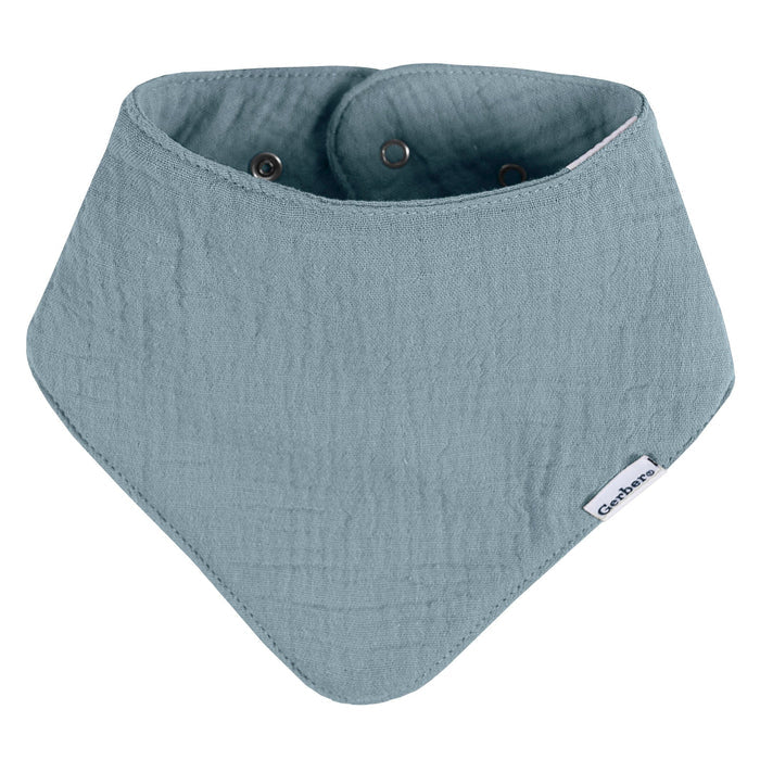 10-Pack Baby Neutral Multi Browns Muslin Bandana Bib