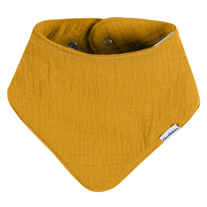 10-Pack Baby Neutral Multi Browns Muslin Bandana Bib
