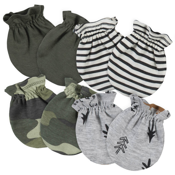 16-Piece Baby Boys Bear Gown, Mitten, Cap, & Sock Set-Gerber Childrenswear