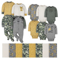 18-Piece Baby Boys Tiger Sleep 'N Play, Onesies® Bodysuit, and Burpcloth Set-Gerber Childrenswear
