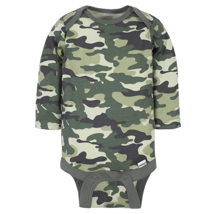 18-Piece Baby Boys Tiger Sleep 'N Play, Onesies® Bodysuit, and Burpcloth Set-Gerber Childrenswear