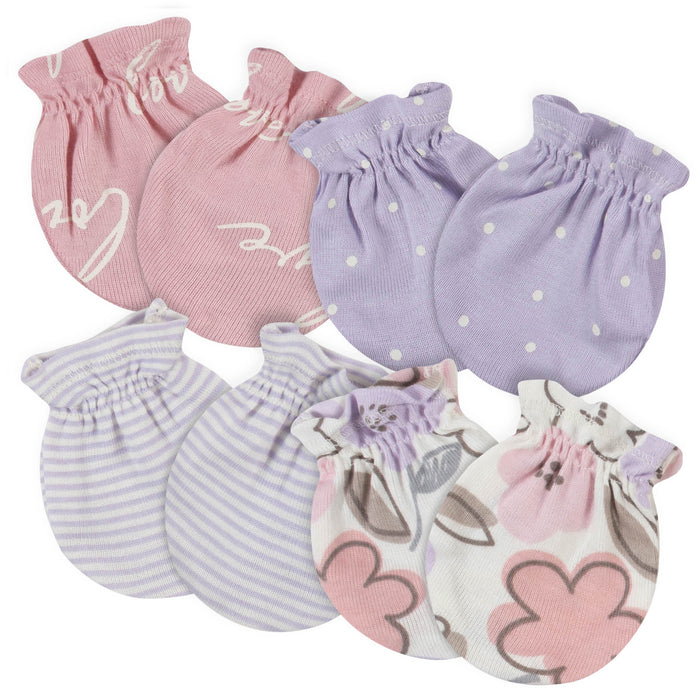 18-Piece Baby Girls Bunny Ballerina Onesies® Bodysuit, Mitten, Cap, & Sock Set-Gerber Childrenswear