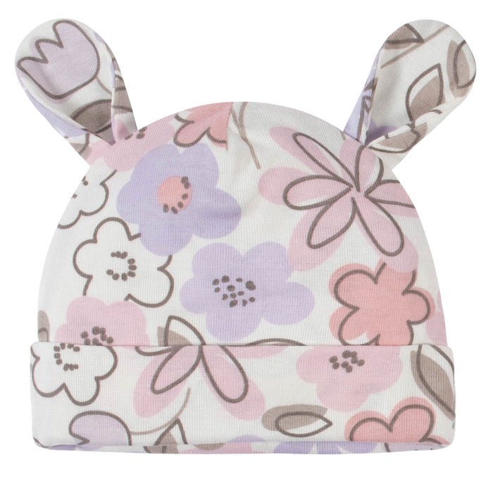 18-Piece Baby Girls Bunny Ballerina Onesies® Bodysuit, Mitten, Cap, & Sock Set-Gerber Childrenswear