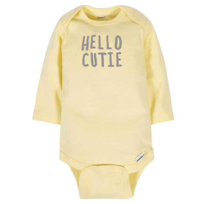 18-Piece Baby Neutral Sheep Sleep 'N Play, Onesies® Bodysuit, and Burpcloth Set-Gerber Childrenswear