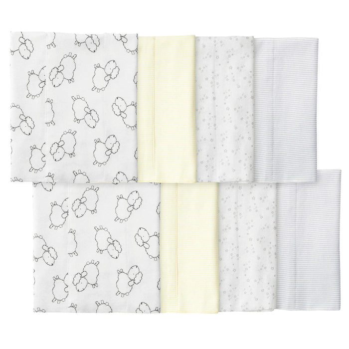 18-Piece Baby Neutral Sheep Sleep 'N Play, Onesies® Bodysuit, and Burpcloth Set-Gerber Childrenswear