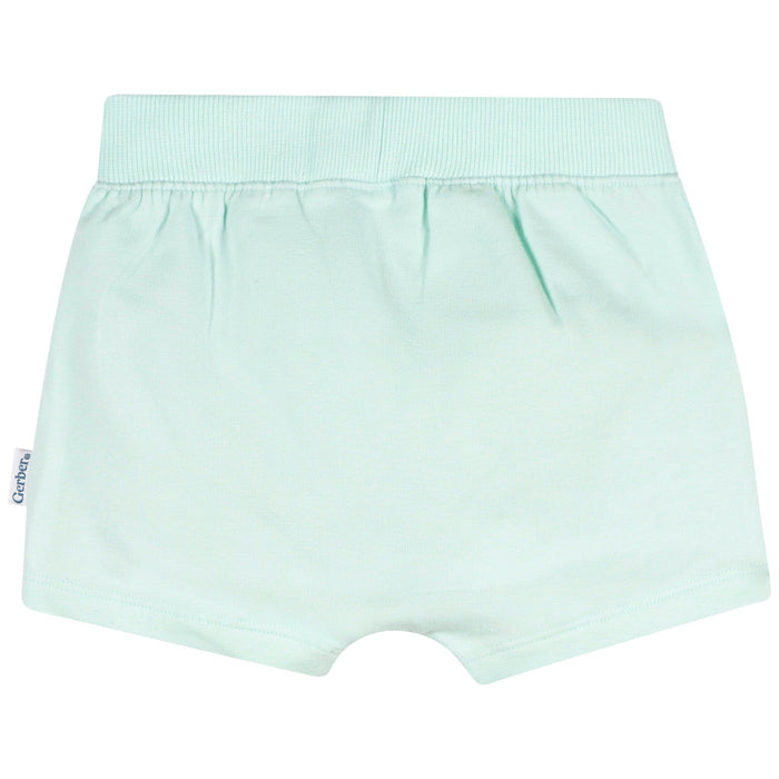 2-Pack Baby Boys Aqua & Peach Shorts Pants & Bottoms Gerber®