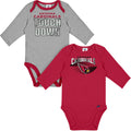 2-Pack Baby Boys Cardinals Long Sleeve Bodysuits