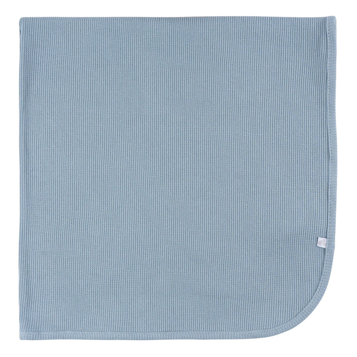 2-Pack Baby Boys Blue Leaf Cotton Thermal Blanket Blankets Gerber®