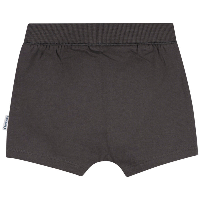 2-Pack Baby Boys Gray Shorts Pants & Bottoms Gerber®