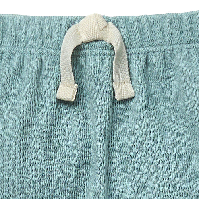 2-Pack Baby Boys Light Beige Stripe & Teal Harem Pants Bundle bottoms Modern Moments™ by Gerber®
