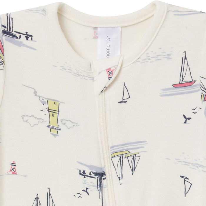 2-Pack Baby Boys Sail Harbor Footless Pajamas Sleepwear Modern Moments™ by Gerber®
