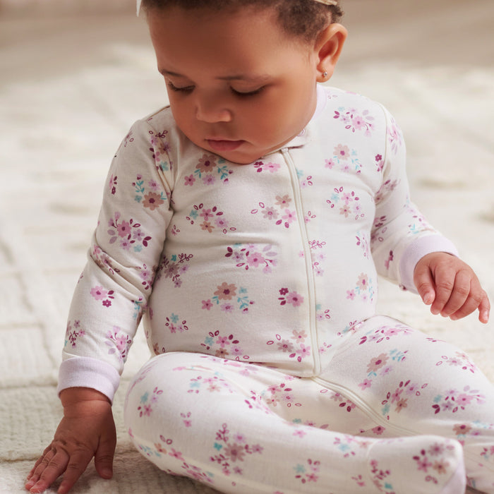 2-Pack Baby Girls Lavender Garden Sleep 'N Plays
