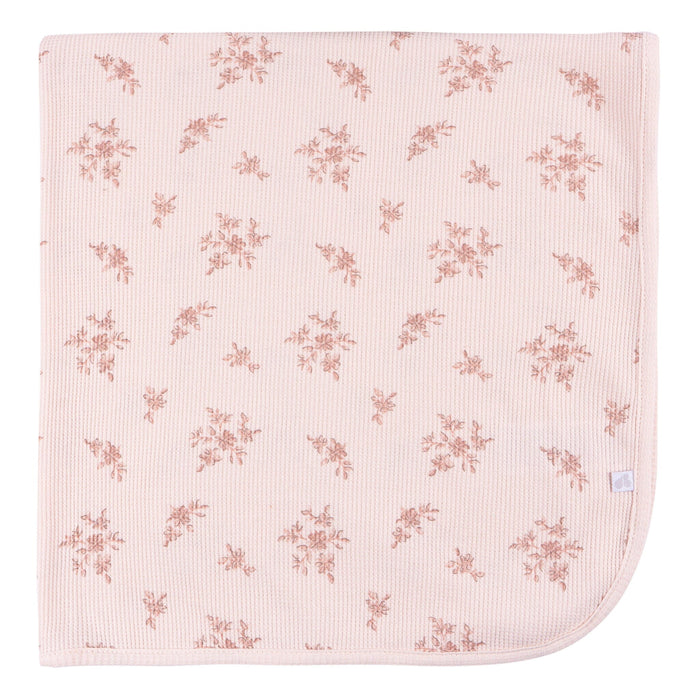2-Pack Baby Girls Pink Cotton Thermal Blanket Blankets Gerber®