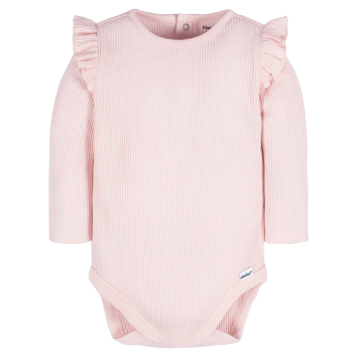 2-Pack Baby Girls Confetti Long Sleeve Onesies® Bodysuits