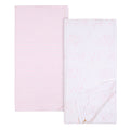 2-Pack Baby Girls Stars Flannel Blankets