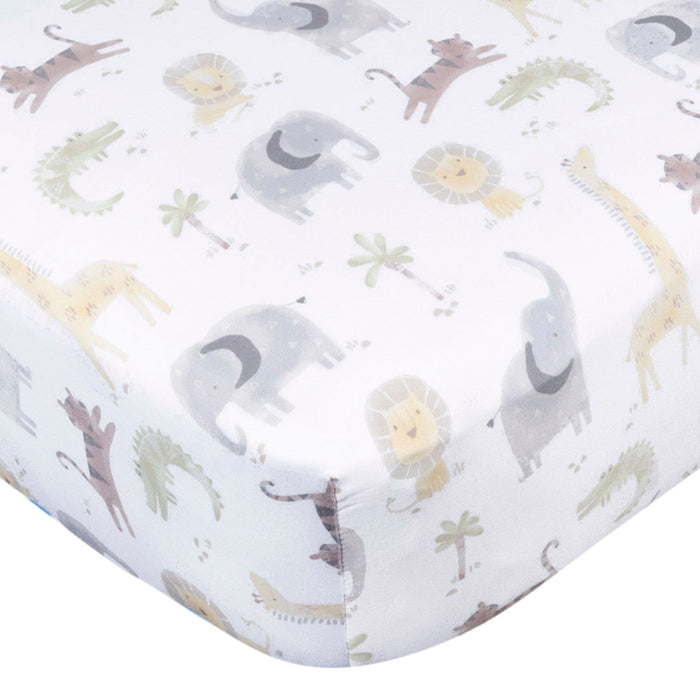 2-Pack Baby Neutral Animal Geo Crib Sheet Crib Sheets Gerber®