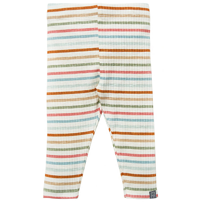 2-Pack Baby Neutral Brown & Ivory Striped Legging Bundle bottoms Modern Moments™ by Gerber®
