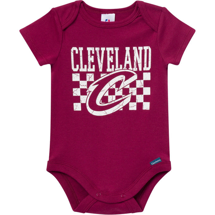 2-Pack Baby Neutral Cleveland Cavaliers Bodysuits Onesies Bodysuits Gerber®