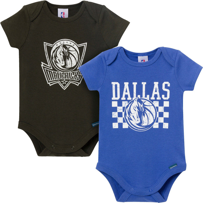 2-Pack Baby Neutral Dallas Mavericks Bodysuits Onesies Bodysuits Gerber®