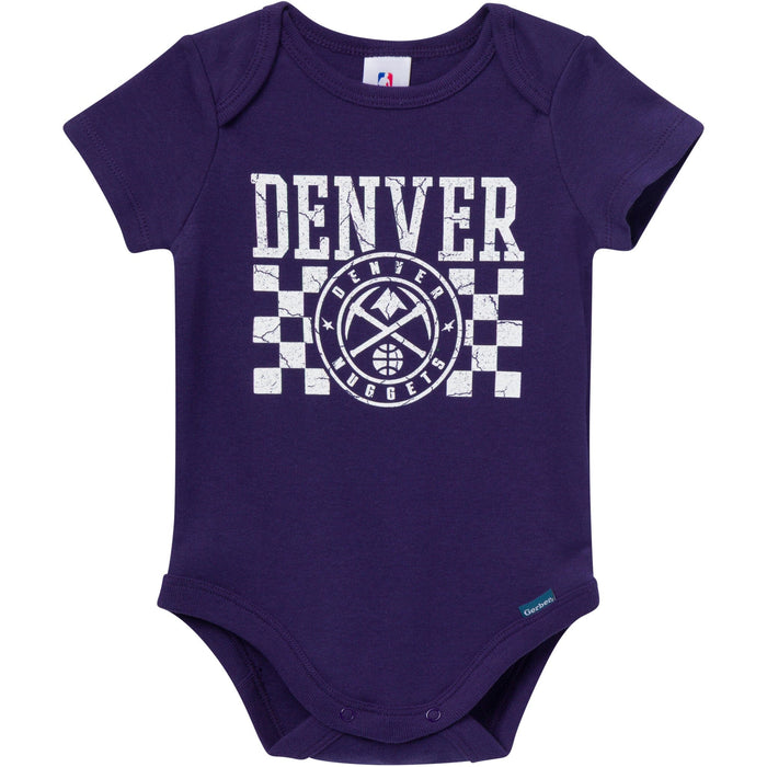 2-Pack Baby Neutral Denver Nuggets Bodysuits Onesies Bodysuits Gerber®