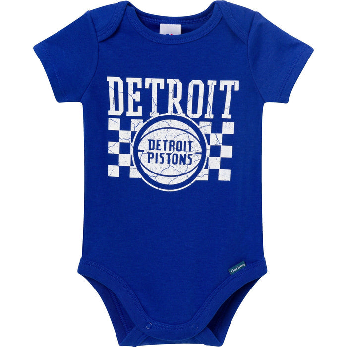 2-Pack Baby Neutral Detroit Pistons Bodysuits Onesies Bodysuits Gerber®