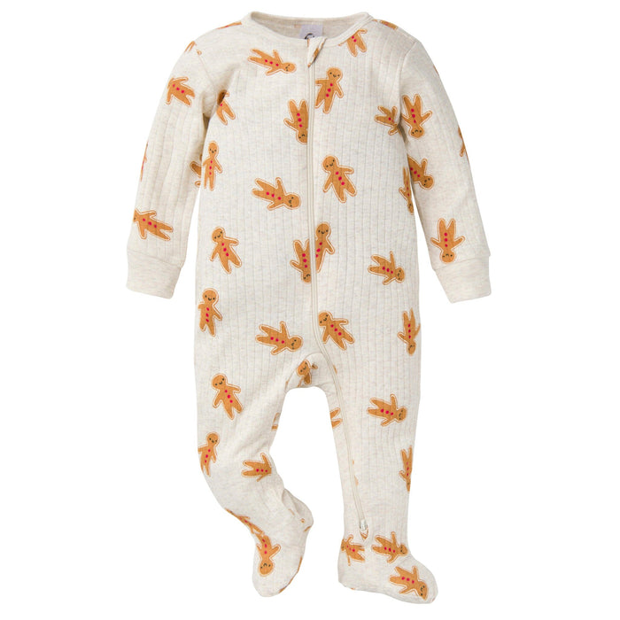 2-Pack Baby Neutral Gingerbread Man Sleep 'N Plays