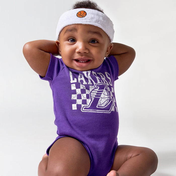 2-Pack Baby Neutral Los Angeles Lakers Bodysuits NBA NBA®