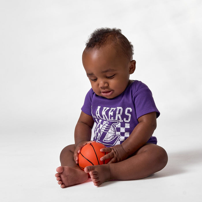 2-Pack Baby Neutral Los Angeles Lakers Bodysuits NBA NBA®
