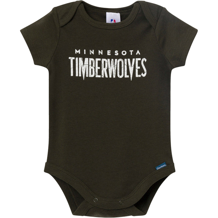 2-Pack Baby Neutral Minnesota Timberwolves Bodysuits Onesies Bodysuits Gerber®