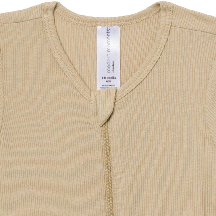 2-Pack Baby Neutral Green and Gray Sleep 'N Play Sleepwear Modern Moments™ by Gerber®