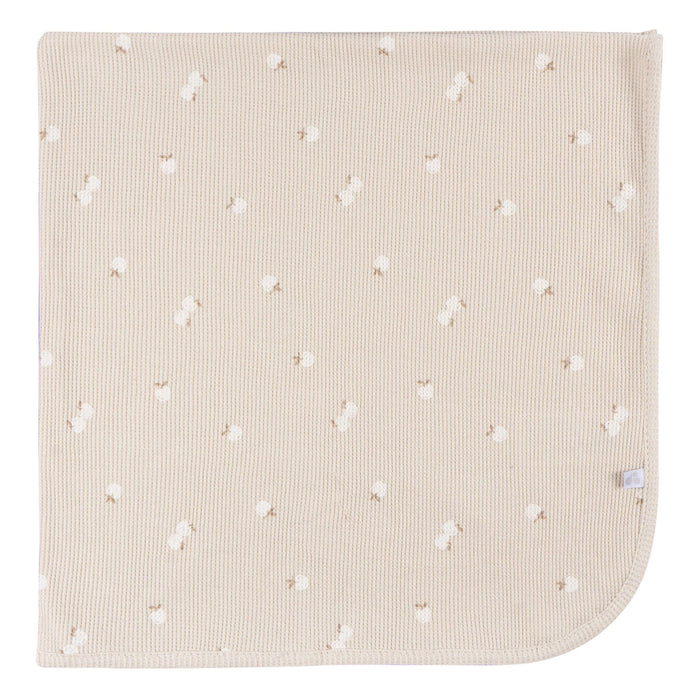 2-Pack Baby Neutral Tan Cotton Thermal Blanket Blankets Gerber®