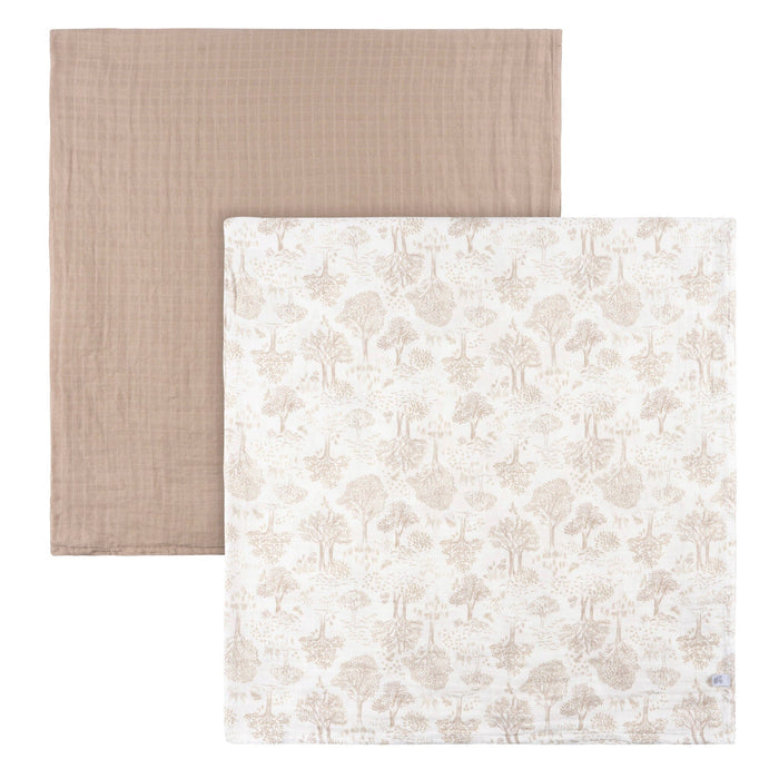 2-Pack Baby Neutral Tan Swaddle Blanket Blankets Gerber®