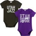 2-Pack Baby Neutral Utah Jazz Bodysuits Onesies Bodysuits Gerber®