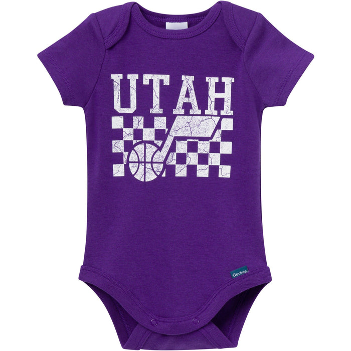2-Pack Baby Neutral Utah Jazz Bodysuits Onesies Bodysuits Gerber®