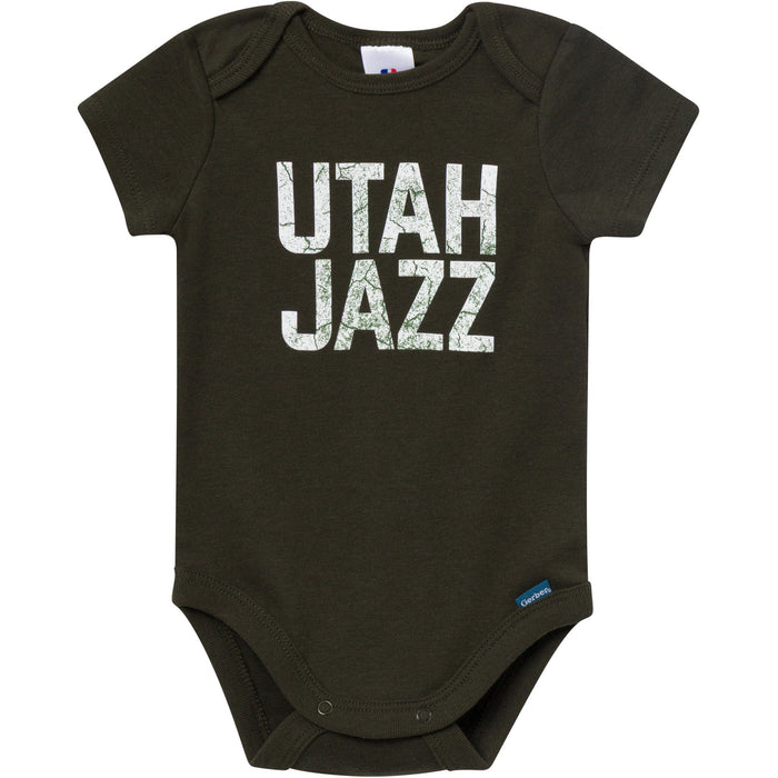 2-Pack Baby Neutral Utah Jazz Bodysuits Onesies Bodysuits Gerber®