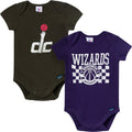 2-Pack Baby Neutral Washington Wizards Bodysuits Onesies Bodysuits Gerber®