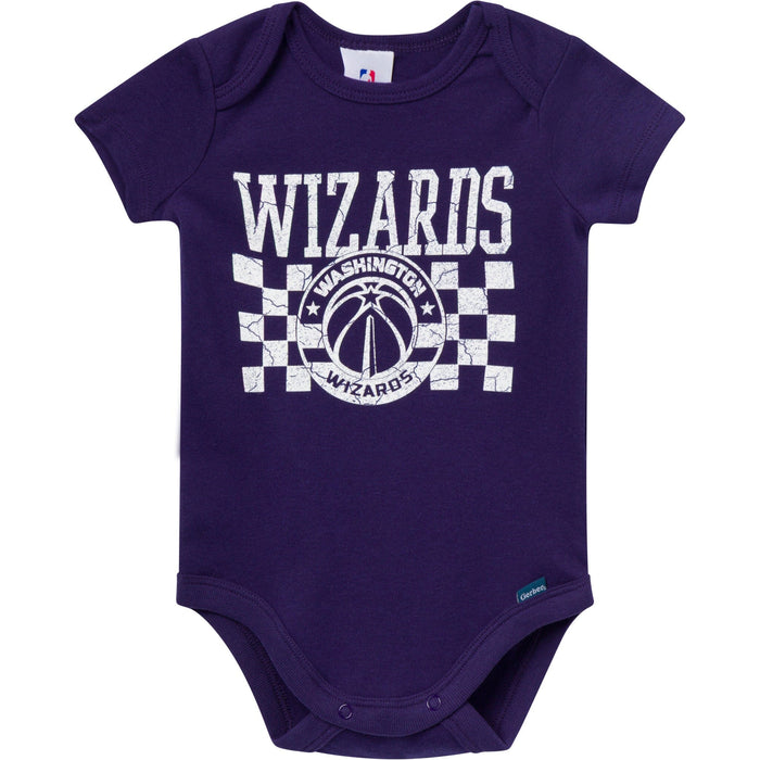 2-Pack Baby Neutral Washington Wizards Bodysuits Onesies Bodysuits Gerber®