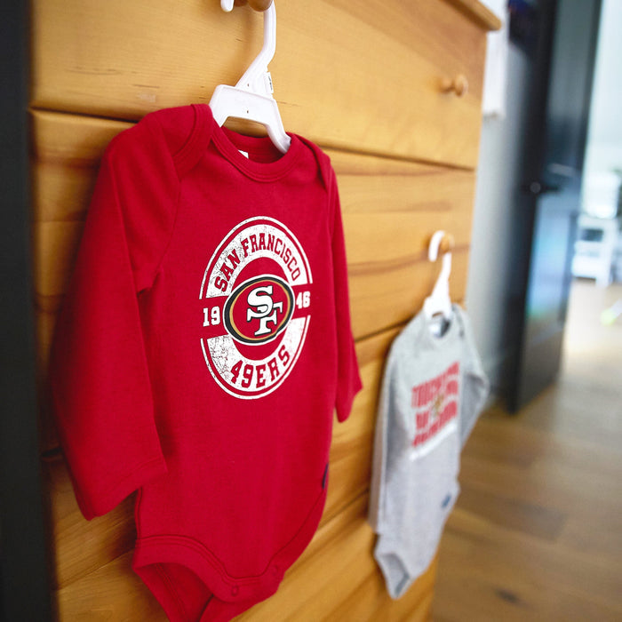 2-Pack Baby San Francisco 49ers Long Sleeve Bodysuits NFL NFL