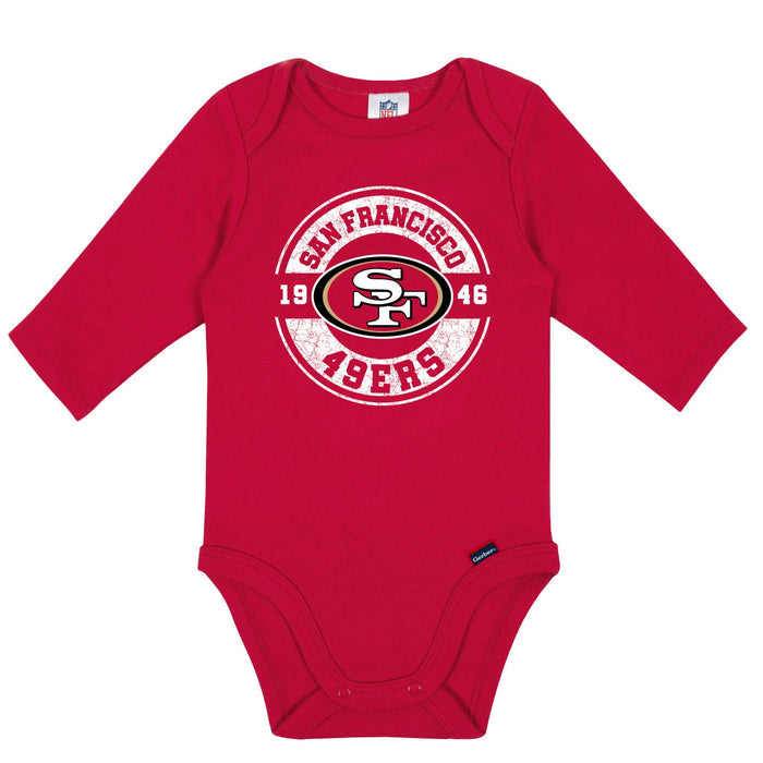 2-Pack Baby San Francisco 49ers Long Sleeve Bodysuits NFL NFL
