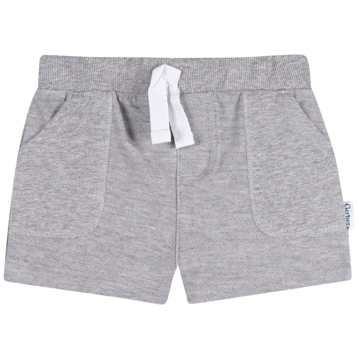 2-Pack Baby & Toddler Boys Green & Tan Knit Shorts Pants & Bottoms Gerber®