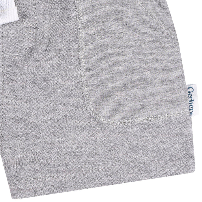 2-Pack Baby & Toddler Boys Green & Tan Knit Shorts Pants & Bottoms Gerber®