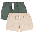 2-Pack Baby & Toddler Boys Blue & Gray Knit Shorts Pants & Bottoms Gerber®