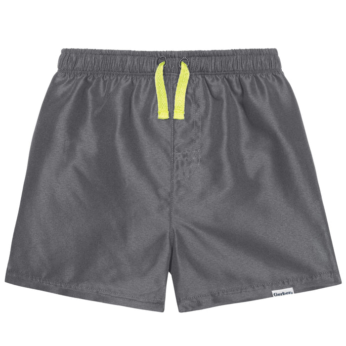 2-Pack Baby & Toddler Boys UPF 50+ Palm Tree Swim Trunks