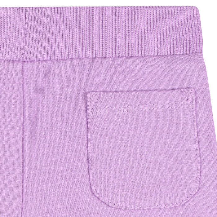 2-Pack Baby & Toddler Girls Aqua & Purple Knit Dolphin Shorts Pants & Bottoms Gerber®