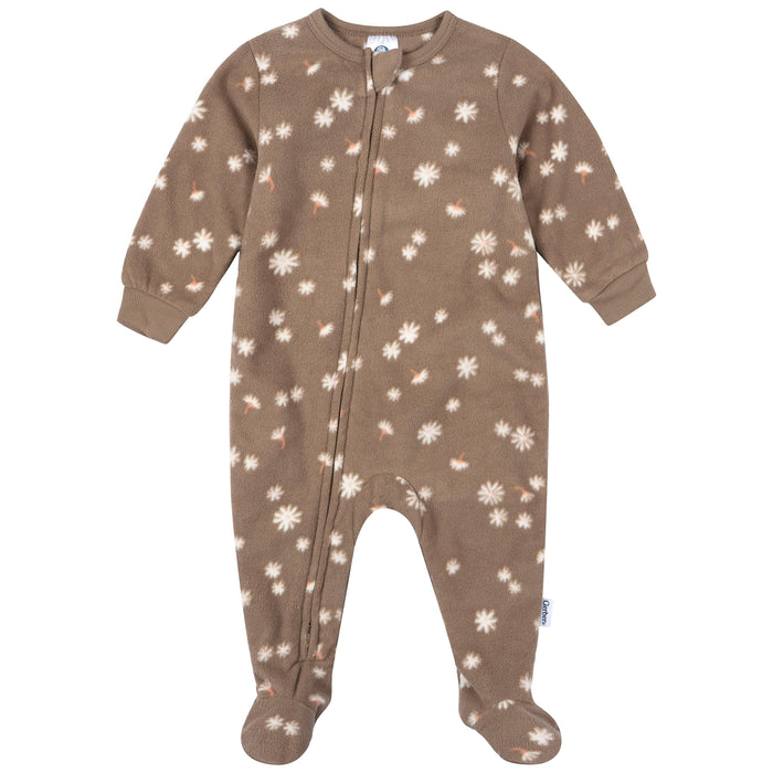 2-Pack Baby & Toddler Girls Hearts Footed Fleece Pajamas sleepwear Gerber®