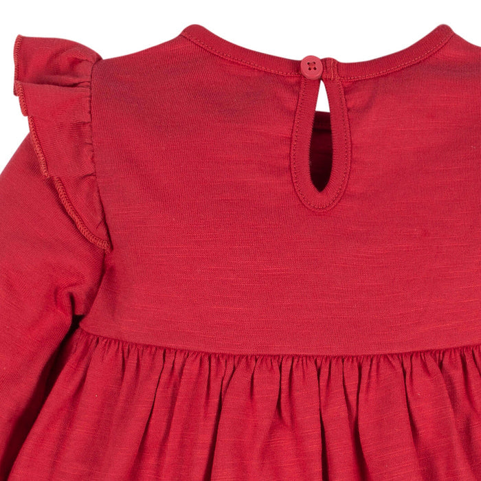 2-Pack Baby & Toddler Girls Black Holly Berries Babydoll Dress