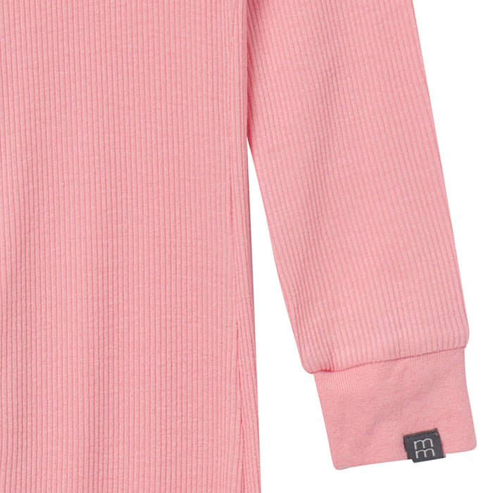 2-Pack Baby Girls Peach and Off-White Viscose Snug Fitting Footless Pajamas Sleepwear Gerber®