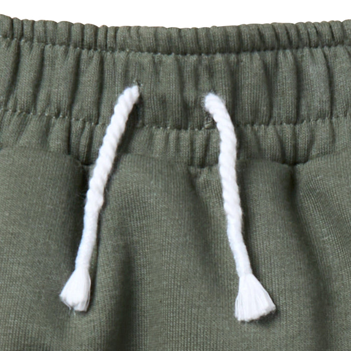 2-Pack Infant & Toddler Boys Dark Green & Light Tan Harem Shorts Bundle bottoms Gerber Childrenswear