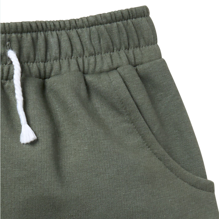 2-Pack Infant & Toddler Boys Dark Green & Light Tan Harem Shorts Bundle bottoms Gerber Childrenswear