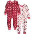 2-Pack Infant & Toddler Girls Ornaments Snug Fitting Footless Pajamas Sleepwear Gerber®